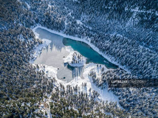 Luftaufnahme Caumasee Luftbild