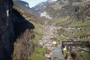 Luftaufnahme Lauterbrunnen BE Luftbild