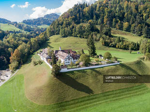 Luftbild Kloster Sankt Maria Wattwil