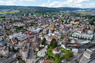 Luftaufnahme Dietikon Stadt Luftbild