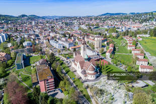 Luftaufnahme St. Gallen Neudorf Luftbild