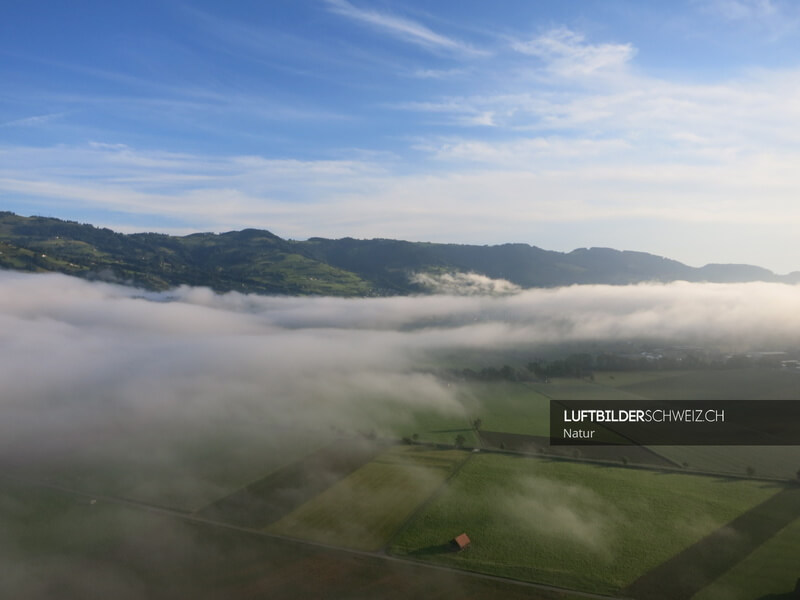 Luftaufnahme Nebel Luftbild