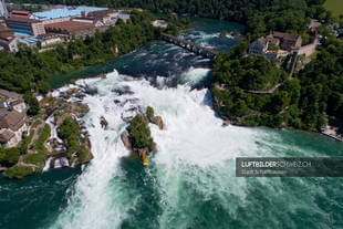 Luftaufnahme Rheinfall b. Schaffhausen Luftbild