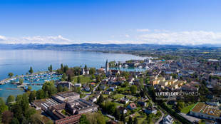 Luftaufnahme Romanshorn Stadt Luftbild