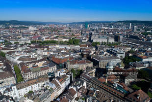 Luftaufnahme Zürich City Luftbild