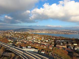 Luftaufnahme Zürich Enge Luftbild