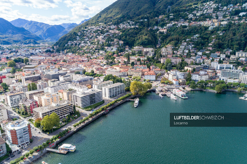 Luftbild – Locarno TI