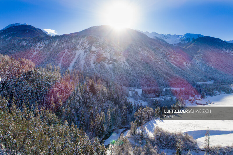 Luftbild Engadin Parc Ela