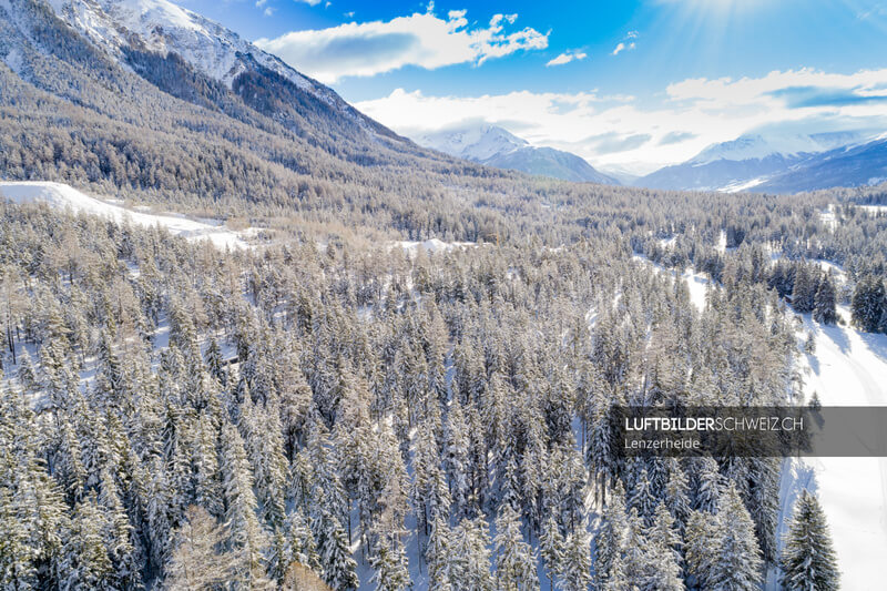 Luftaufnahme Parc Ela – Graubünden Luftbild