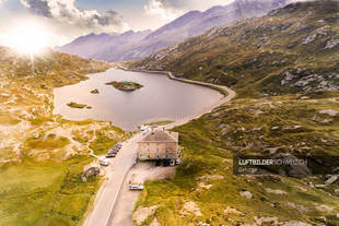 Luftbild – San Bernardino Pass