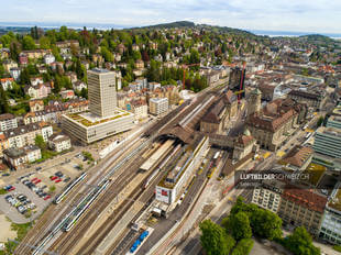 Luftbild – St. Gallen Stadt