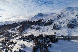 Luftbild Davos Schiahorn