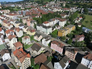 Lachen St. Gallen Luftbild