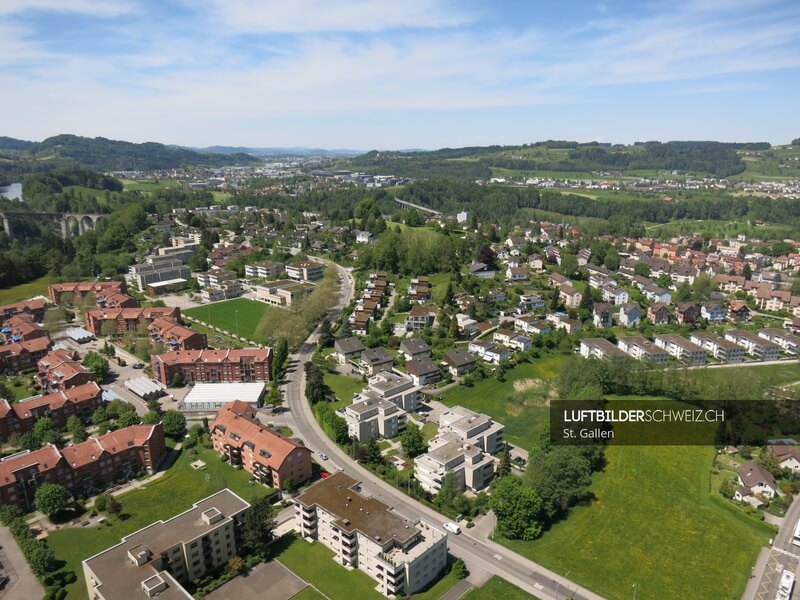 Luftaufnahme Sankt Gallen, Haggen Luftbild