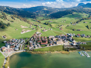 Luftbild Willerzell am Sihlsee