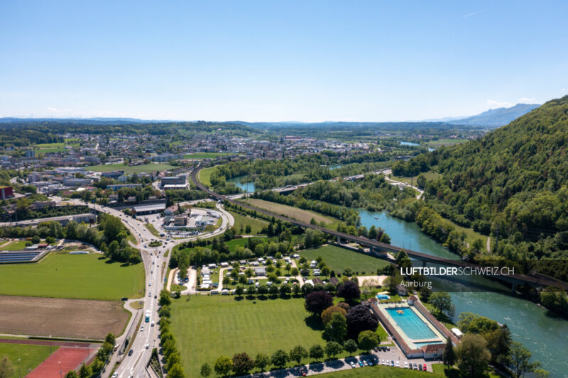 Aarburg Luftaufnahme Luftbild