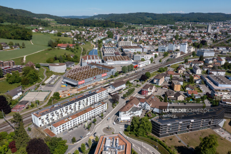 Aarburg-Oftringen Luftbild