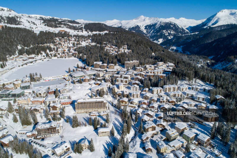 Arosa Luftbild Arenas Resort Altein