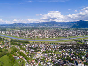 Au & Lustenau Luftbild