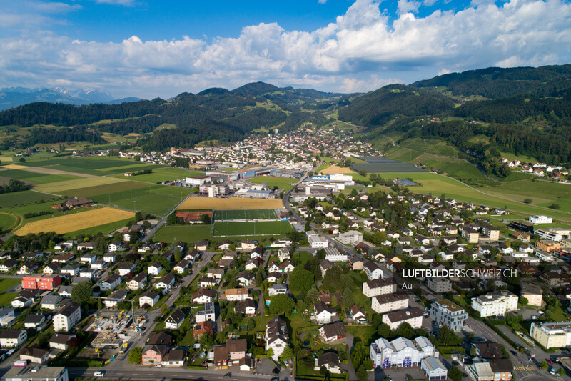 Au SG Schweiz Luftbild