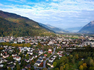 Bad Ragaz Luftaufnahme Luftbild