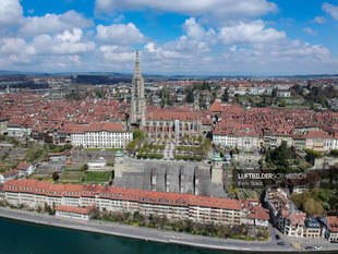 Berner Münster Luftbild