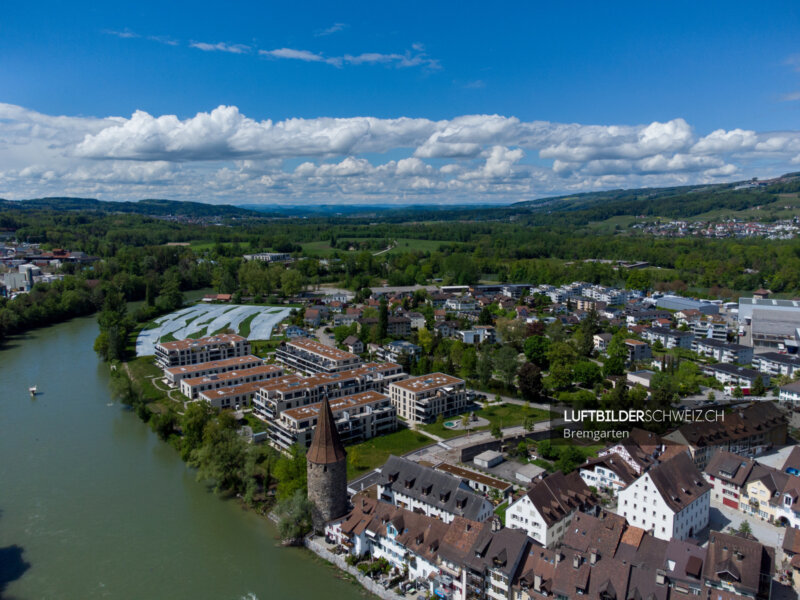 Bremgarten Luftbild Reussgasse