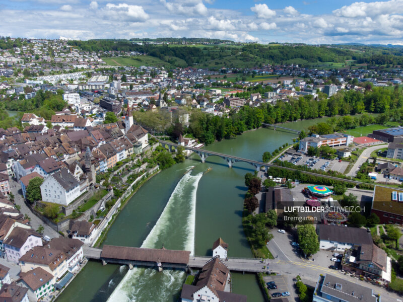 Bremgarten Reuss Luftbild