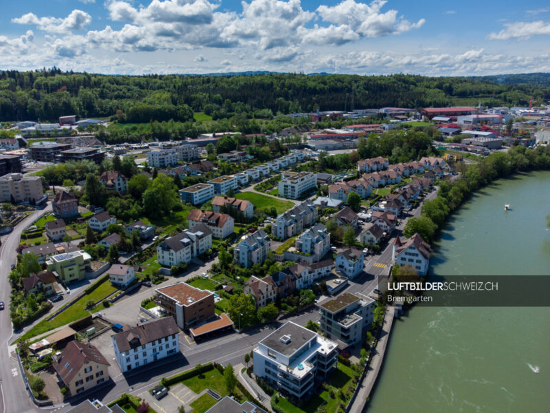 Bremgarten Wohlerstrasse Luftbild