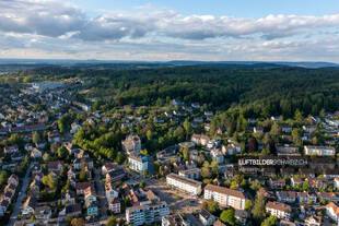 Drohnenfoto Winterthur Schaffhauserstrasse Luftbild