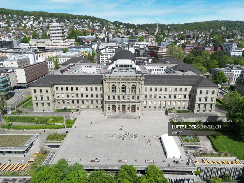 ETH Zürich Hauptgebäude Luftbild