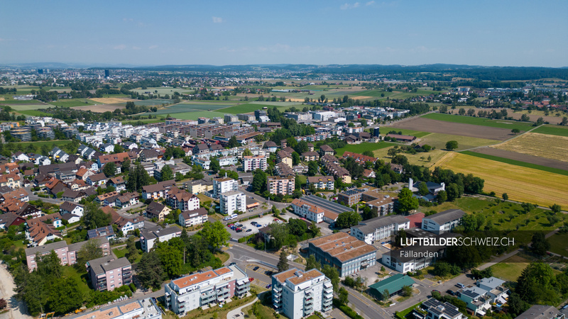 Fällanden Drohnenfoto Luftbild