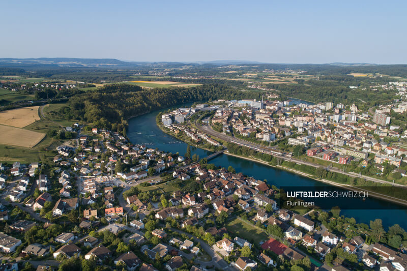 Flurlingen & Neuhausen Luftbild