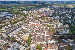 Frauenfeld TG Übersichtsfoto Luftbild
