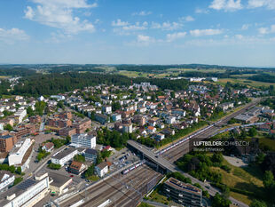Illnau-Effretikon Übersichtsfoto Luftbild