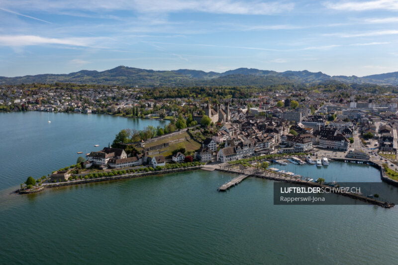 Kapuzinerkloster Rapperswil-Jona Luftbild