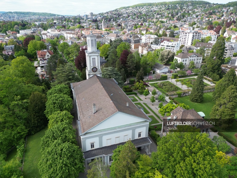 Kirche Neumünster Luftbild