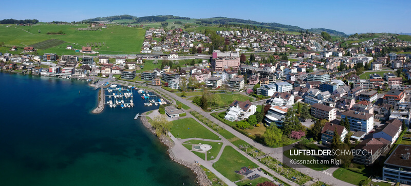 Küssnacht Panorama Luftaufnahme Luftbild