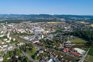 Lenzburg Luftbild