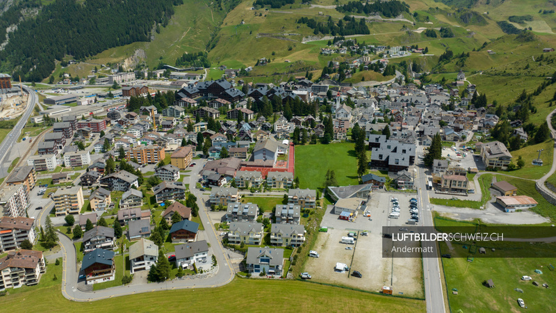 Luftaufnahme Andermatt Luftbild