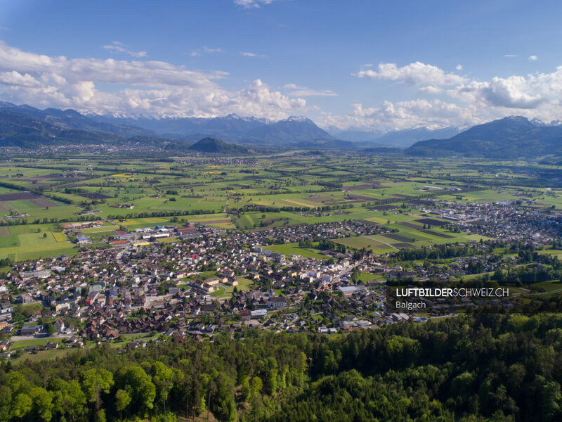 Luftaufnahme Balgach Luftbild