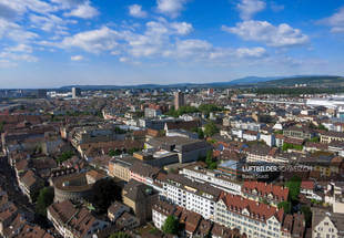 Luftaufnahme Basel Altstadt Luftbild