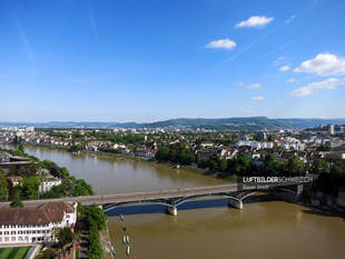 Luftbild Basel Wettstein