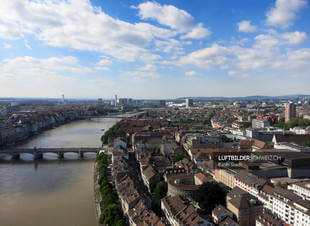 Luftbild Altstadt Basel