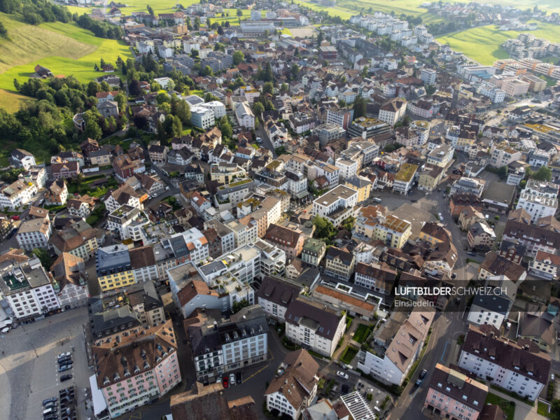 Luftaufnahme  Einsiedeln Luftbild