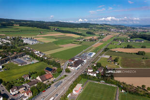 Luftaufnahme Muri Aarauerstrasse Luftbild