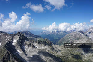 Luftaufnahme Oberalpstock Luftbild