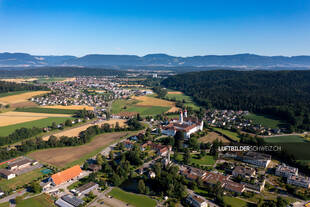 Luftaufnahme Pfaffnau - Kloster St. Urban Luftbild