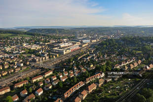 Luftaufnahme Stadt Winterthur Luftbild