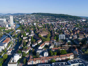 Luftaufnahme Zürich Wipkingen Luftbild